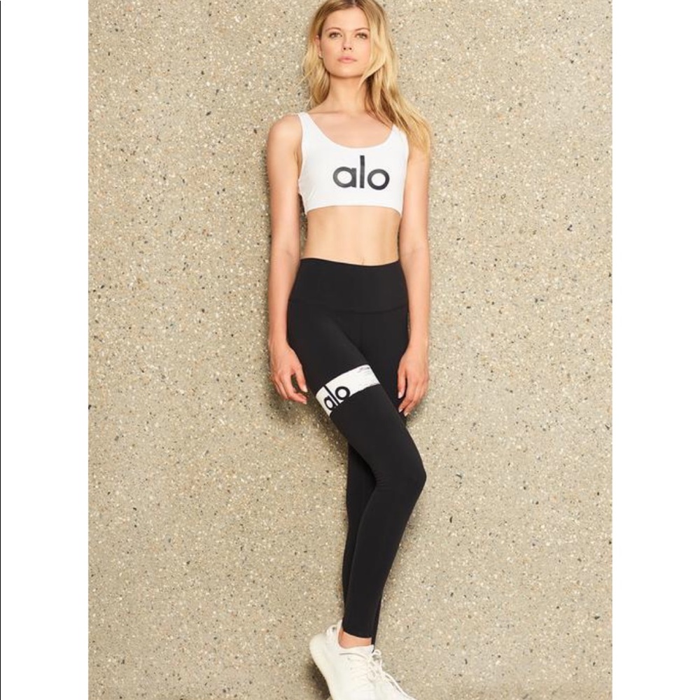 Alo Yoga High Waist Airbrush Leggings- Alo Classic